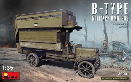 MiniArt 39001 - B-Type Military Omnibus - 1:35