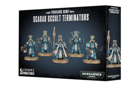 Warhammer 40K,  43-36, Thousand Sons, Scarab Occult Terminators