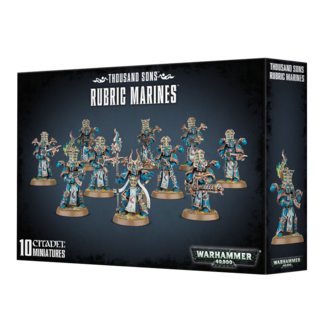 Warhammer 40K, 43-35,  Thousand Sons, Rubric Marines