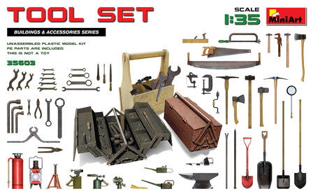 MiniArt 35603 -  Tool Set - 1:35