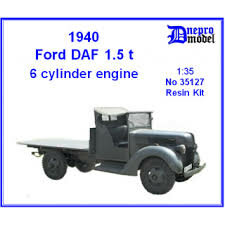 Dnepro Model Ford  DAF 1.5 ton truck with 6 cylinder engine. 1940 1:35