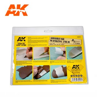 AK9045 - AK Airbrushing Masking Film (2 stuks) - [AK Interactive]