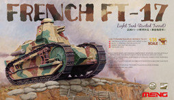 MENG TS-011 FRENCH FT-17 Light Tank (Riveted Turret)