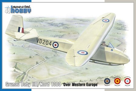 Special Hobby SH48203 Grunau Baby IIB Nord 1300 &quot;Over Western Europe&quot;