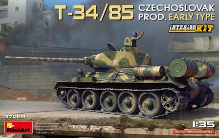 MiniArt 37069 - T-34/85 Czechoslovak Prod. Early Type INTERIOR KIT - 1:35