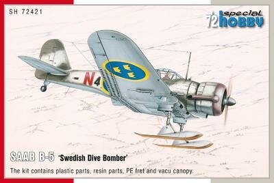 Special Hobby SH72421 Saab B-5 &quot;Swedish Dive Bomber&quot;