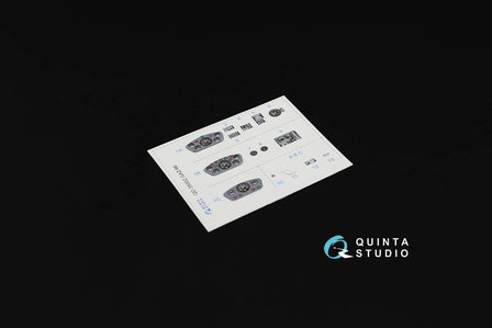 Quinta Studio QD35002 - GAZ-66 Family  3D-Printed &amp; coloured Interior on decal paper  (for Trumpeter kits) - 1:35