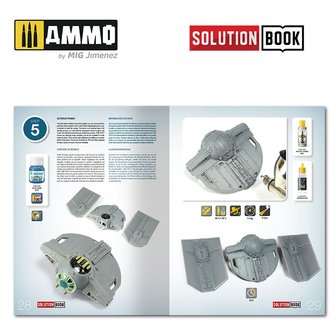 A.MIG-6520 - Solution Book 05: How To Paint Imperial Galactic Fighters