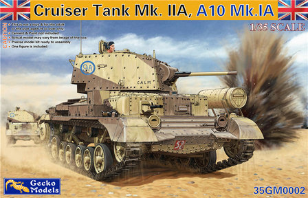 Gecko Models 35GM0002 Cruiser Tank Mk. IIA, A10 Mk.IA 1:35