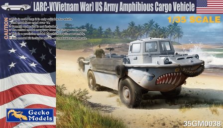 Gecko Models 35GM0038 LARC-V (Vietnam War) US Army Amphibious Cargo Vehicle 1:35