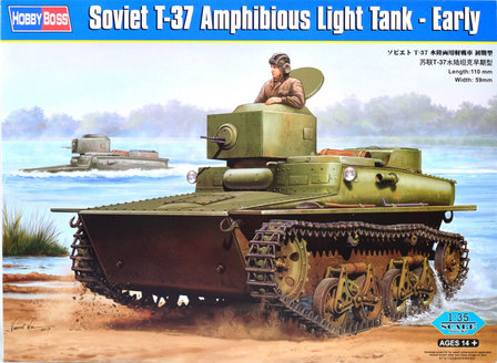 Hobbyboss 83818 Soviet T-37 Amphibious Light Tank - Early 1:35