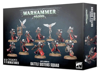 WARHAMMER 52-20 ADEPTA SORORITAS BATTLE SISTERS SQUAD