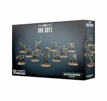 WARHAMMER 50-10 ORKS ORK BOYZ