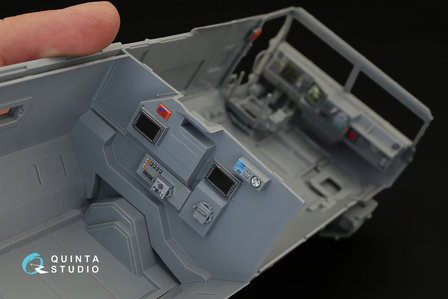 Quinta Studio QD35005 - MRAP Typhoon-K  3D-Printed &amp; coloured Interior on decal paper (for Zvezda kit) - 1:35