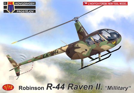 KPM KPM0216 Robinson R-44 Raven II "Military" 1:72