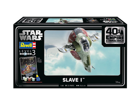 Revell 05678 - Slave I 40th Anniversary &quot;The Empire strikes back&quot; - 1:88