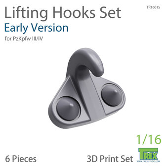 TR16015 - Lifting Hooks Set (Early Version) for Pzkpfw IV - 1:16 - [T-Rex Studio]