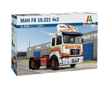 Italeri 3946 - MAN F8 19.321 4x2 - 1:24