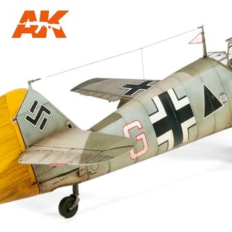 AK9136 - Elastic Rigging Bobbin Super-Thin (suitable for 1:35/ 1:32 / 1:48 / 1:350) - [AK Interactive]