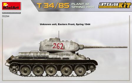 MiniArt 35294 - T-34/85 Plant 112. Spring 1944 INTERIOR KIT - 1:35