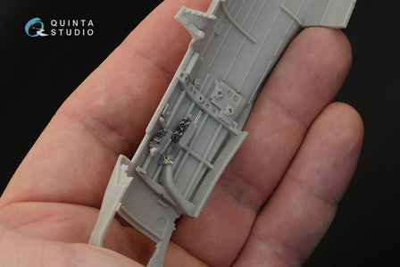 Quinta Studio QD32026 - A6M5 (Mitsubishi prod.) 3D-Printed &amp; coloured Interior on decal paper (for Tamiya kit) - 1:32