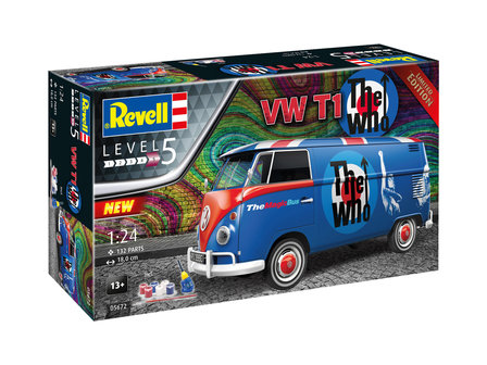 Revell 05672 - VW T1 &quot;The Who&quot;-  Geschenkset - 1:24