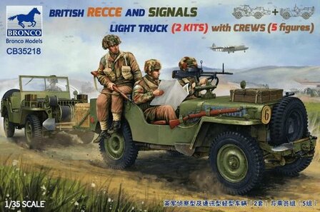 Bronco CB35218 - British Recce and Signals Light Truck - 1:35
