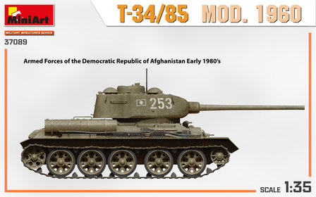 MiniArt 37089 - T-34/85 Mod. 1960 - 1:35