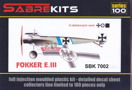 Sabre Kits SBK 7002 Fokker E III