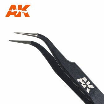 AK9007 - Precise Curved Tweezers - [ AK Interactive ]