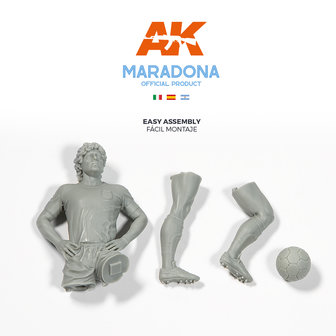 AK0010 - Maradona - 90mm scale figure - Limited Edtion [AK Interactive]