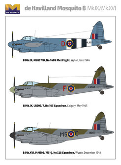 HK Models 01E016  de Havilland Mosquito B Mk.IX/Mk.XVI -&nbsp;1:32