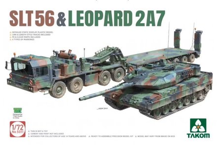 Takom 5011 SLT56 &amp; Leopard 2A7