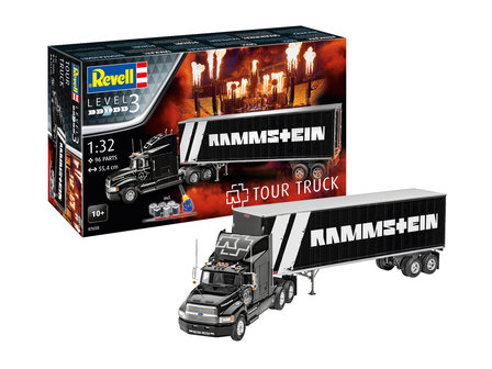 Revell 07658 - Gift Set Tour Truck &quot;Rammstein&quot; - 1:32
