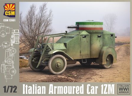 Copper State Models CSM72001 Italian Armoured Car 1ZM