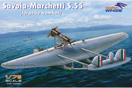 Dora Wings DW72020 - Savoia-Marchetti S.55 (torpedo bomber) - 1:72