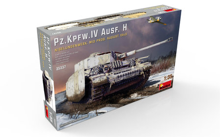 MiniArt 35337 - Pz.Kpfw.IV Ausf. H Nibelungenwerk. Mid Prod. August 1943 - 1:35