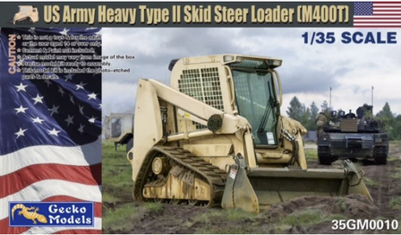 Gecko Models 35GM0010 - US Army Heavy Type III Skid Steer Loader (M400T) - 1:35