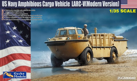 Gecko Models 35GM0040 - LARC-V (Modern Version) US Navy Amphibious Cargo Vehicle - 1:35