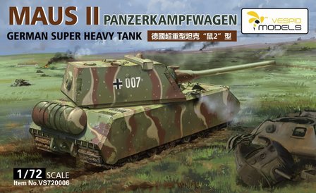 Vespid Models VS720006 - Panzerkampfwagen "Maus II" - 1:72