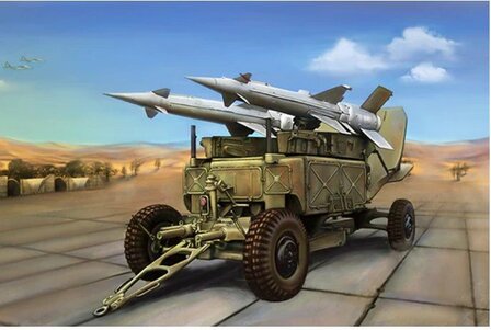 Trumpeter 02354 Soviet 5P71 Launcher with 5V27 Missile Pachora (Sa-3b Goal)