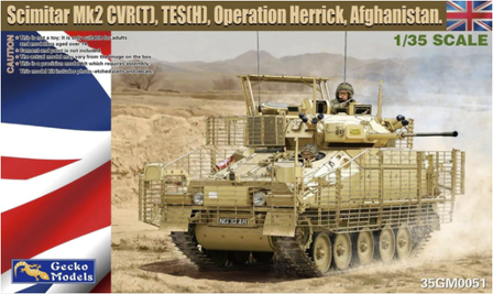 Gecko Models 35GM0051 - CVR(T) Scimitar Mk2. TES(H), Operation Herrick, Afghanistan - 1:35