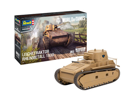 Revell 03506 - Leichttraktor Rheinmetall 1930 &quot;World of Tanks&quot; - 1:35