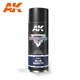 AK1051 - Wargame Color - Blue Berets Spray - [ AK Interactive ]