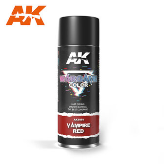 AK1054 - Wargame Color - Vampire Red Spray - [ AK Interactive ]