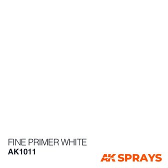 AK1011 - Fine Primer White Spray - [ AK Interactive ]
