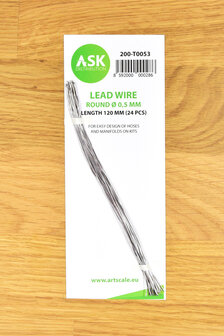 ASK 200-T0053 LEAD WIRE ROUND 0,5 MM