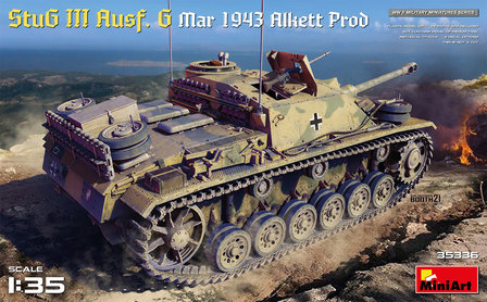 MiniArt 35336 - StuG III Ausf. G March 1943 Alkett Prod - 1:35