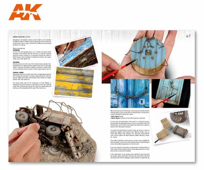 AK4901 - Worn Art Collection 01 - Wooden - [AK Interactive]