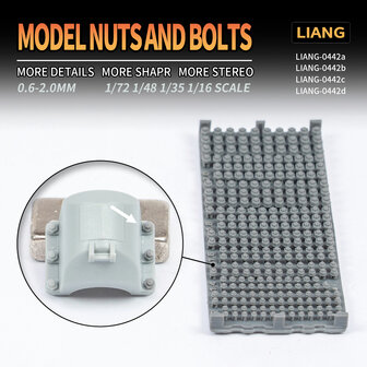 LIANG-0442c - Nuts and Bolts C 1.2-2.0 mm (270 pcs)